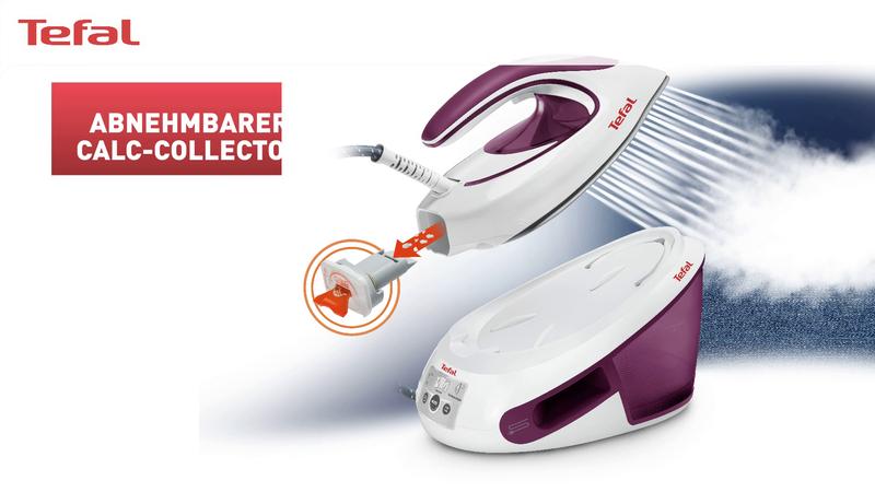 Express Anti-Calc Dampfbügelstation SV8054 | Dampfbügelstationen | Tefal