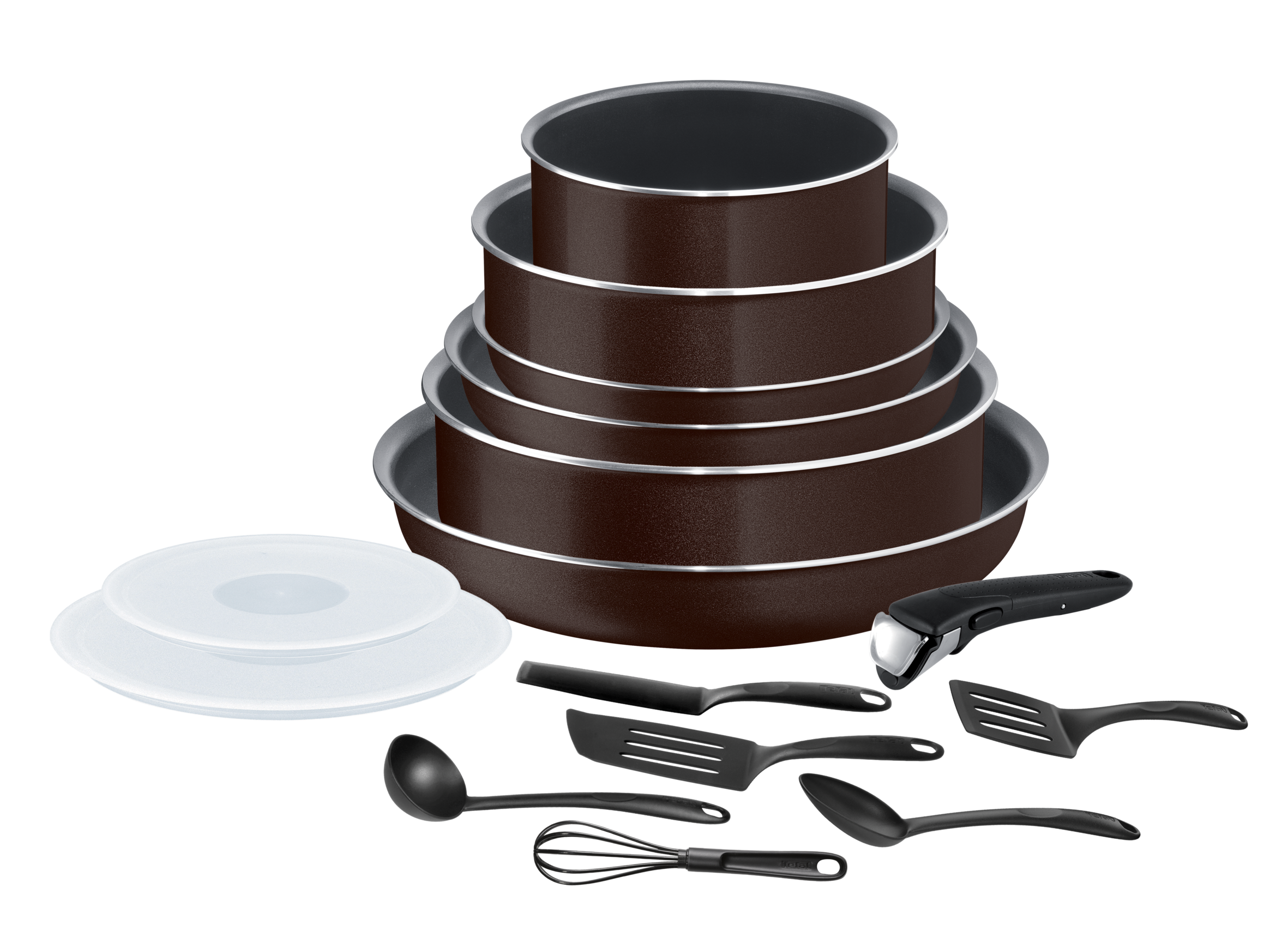 Xpert- Batterie De Cuisine 5 Pièces En Aluminium Moulé Antiadhésif Xpert- Batterie De Cuisine 5 Pièces En Aluminium Moulé Antiadhésif
