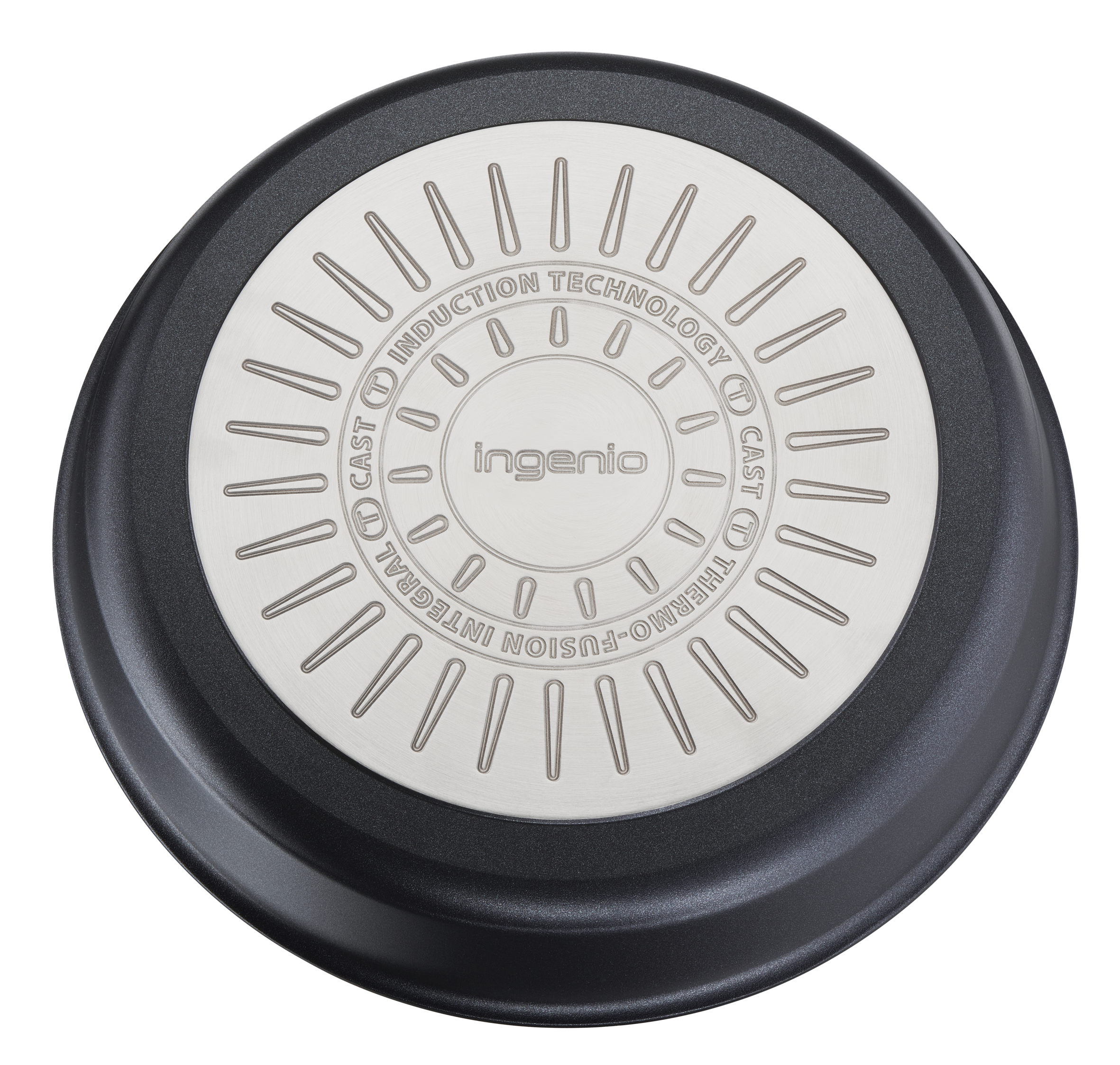 Poêle Grill Tefal Ingenio 26 Cm - Compatible Induction, Anti-adhésive, Poignée Amovible