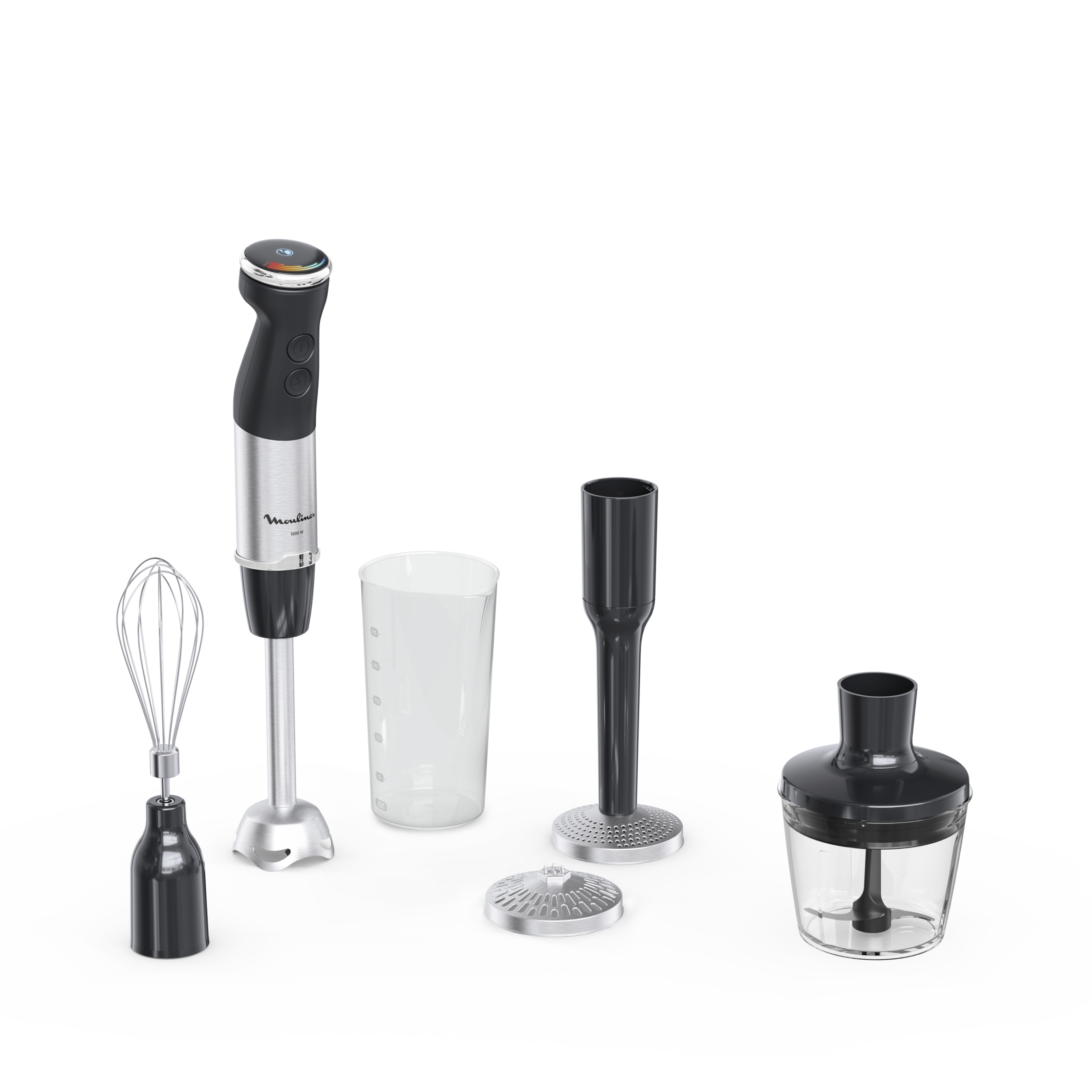 Quickchef+ DD674810 Mixeur plongeant - 1000W - 4 accessoires - 20 vitesses