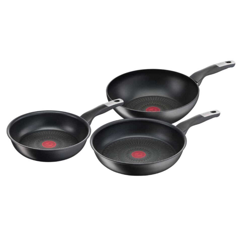 KitchenAid Koekenpannenset – 3-delig (20/24/28 cm) – Inductiegeschikt, hard geanodiseerd, PFAS-vrije keramische antiaanbaklaag – Oven- & vaatwasserbestendig – Perfect als cadeau – Zwart KitchenAid Koekenpannenset – 3-delig (20/24/28 cm) – Inductiegeschikt, hard geanodiseerd, PFAS-vrije keramische antiaanbaklaag – Oven- & vaatwasserbestendig – Perfect als cadeau – Zwart