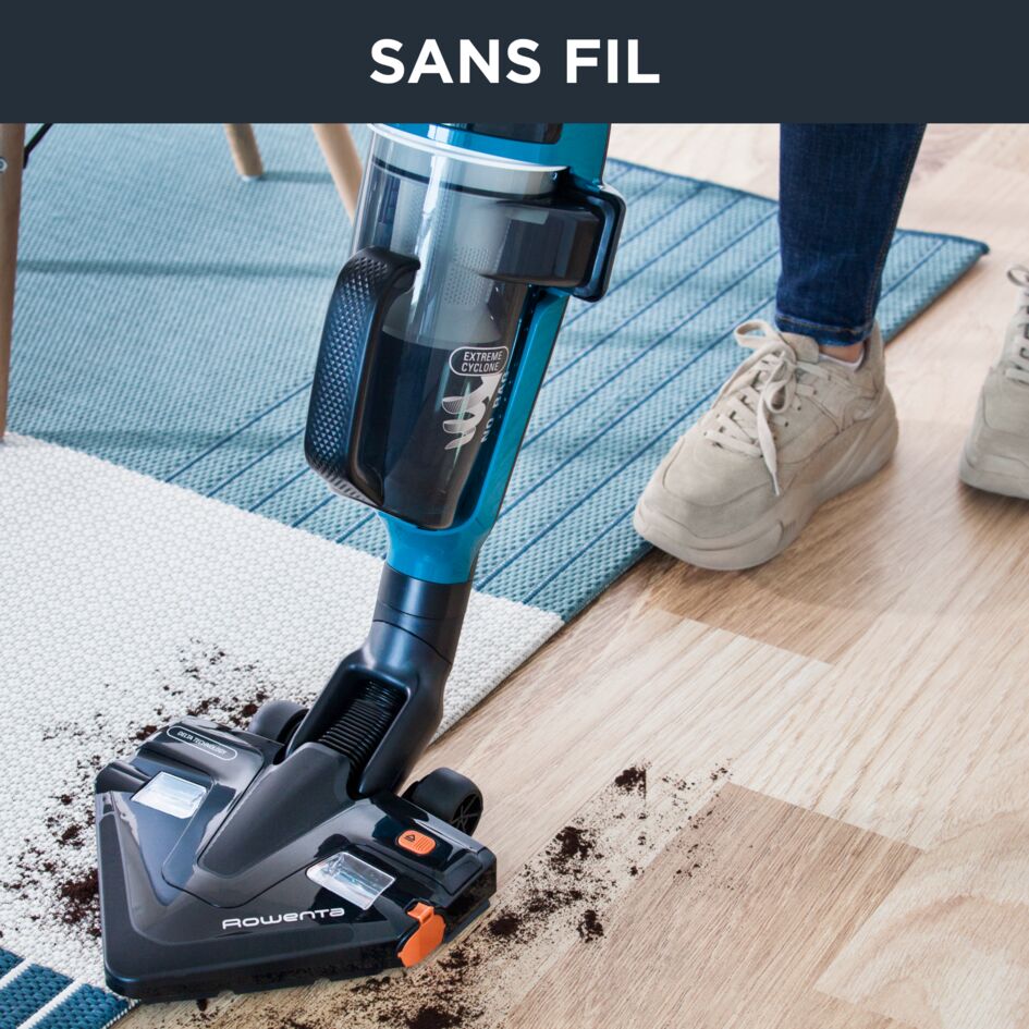 Aspirateur balai ROWENTA Air Force Serenity RH9152WO Pas Cher Aspirateur balai ROWENTA Air Force Serenity RH9152WO Pas Cher