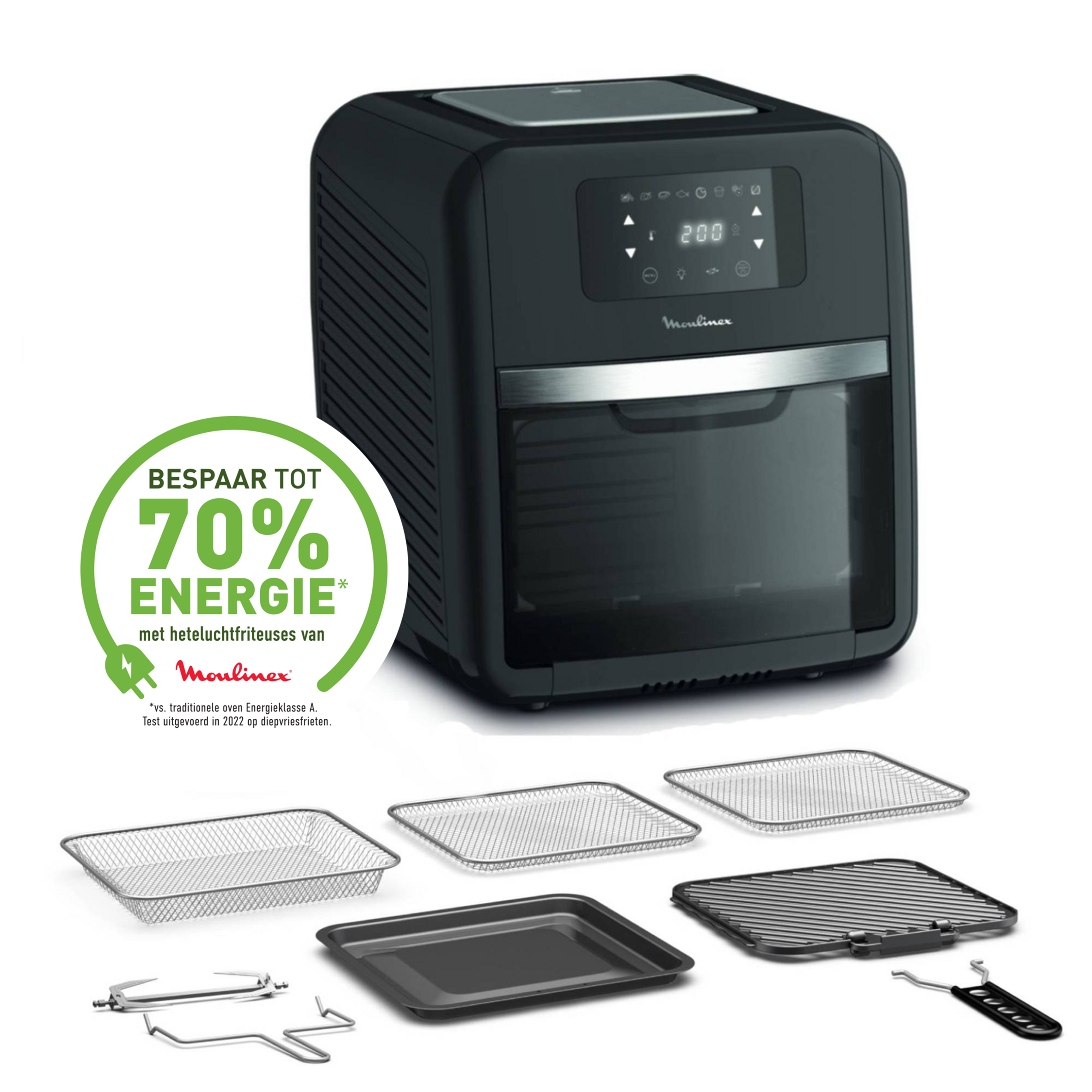 Easy Fry 9-in-1 Oven & Grill AL501810 Air fryer - 8 programma's - 11L