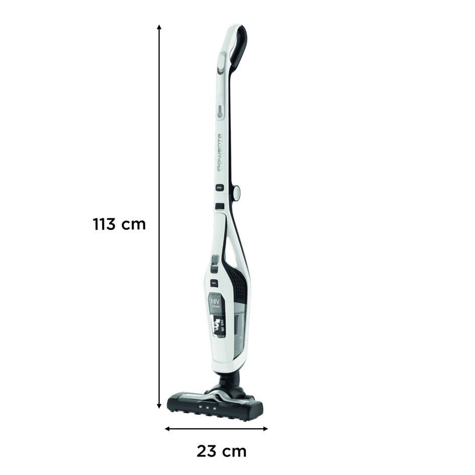 Dual Force 2in1, Scopa Elettrica Senza Filo, 18V