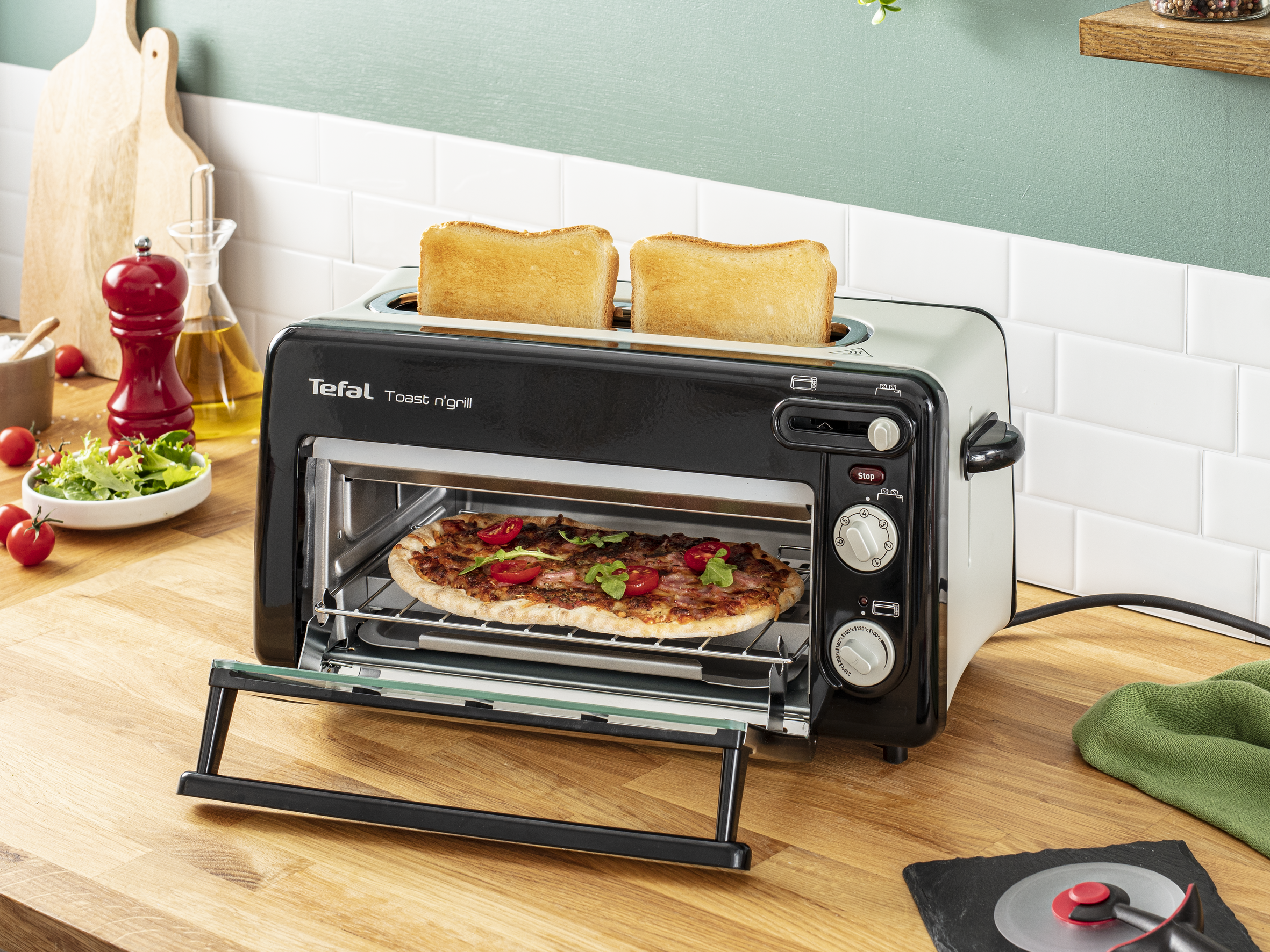 Tostadora y mini horno Toast N'Grill de Tefal