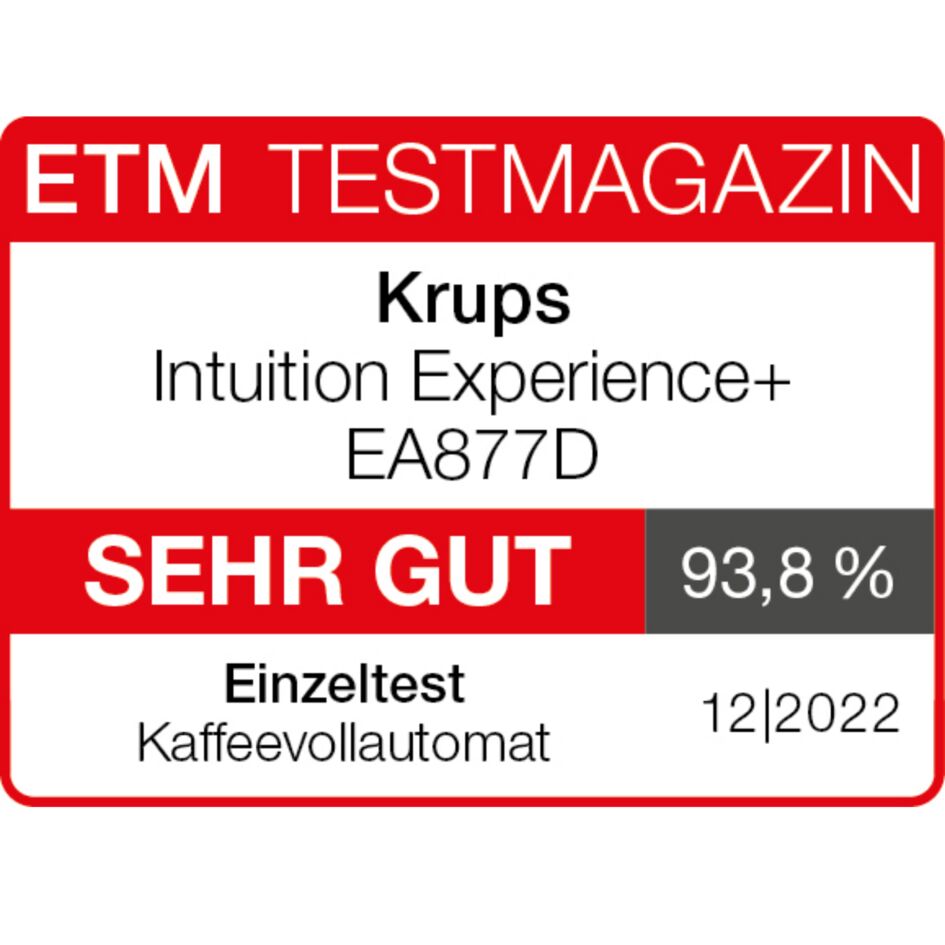 Intuition Experience+ Kaffeevollautomat EA877D | Kaffeevollautomaten ...