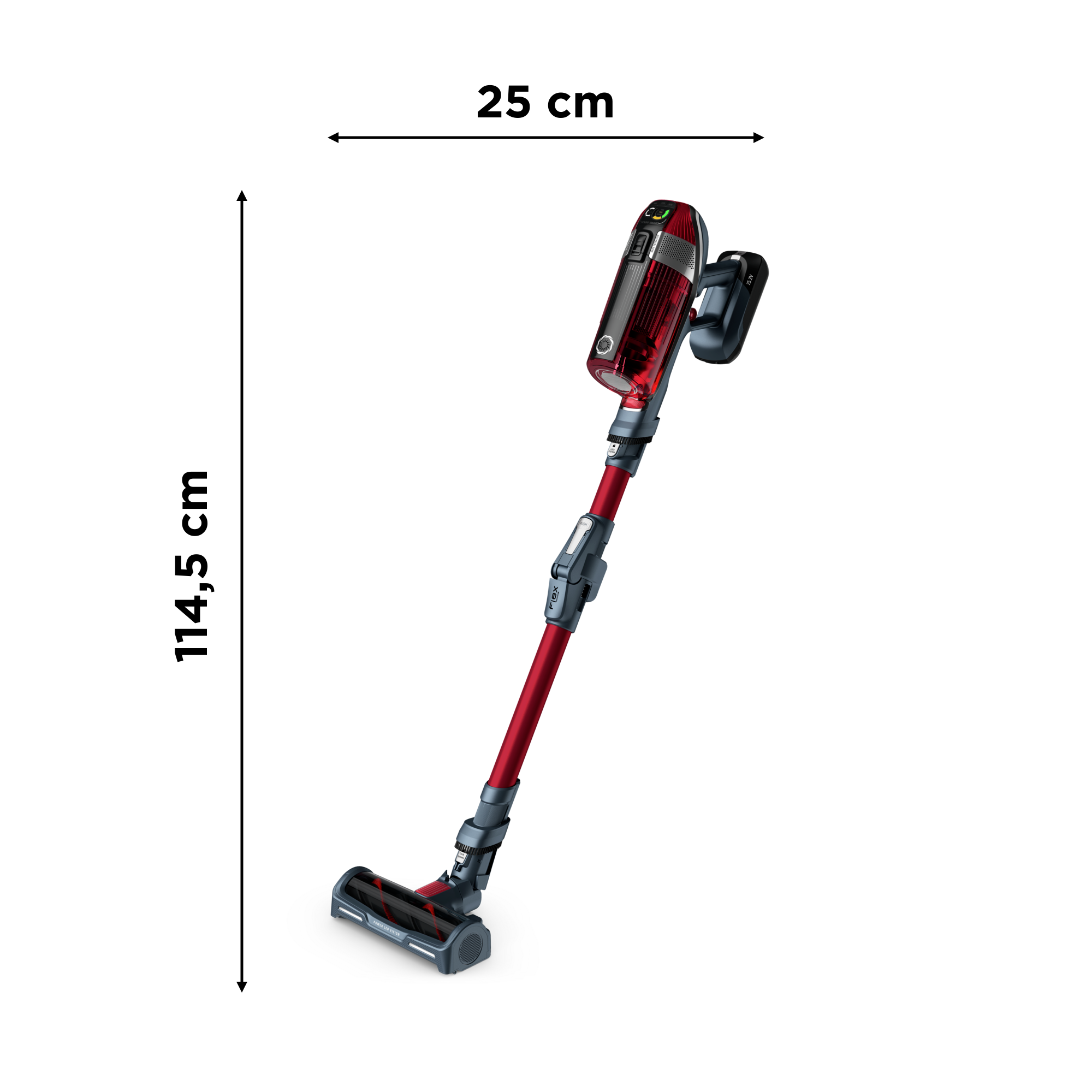 Akai Aspirapolvere Filo 8056746660444, Scopa Elettrica Senza Fili, Blu