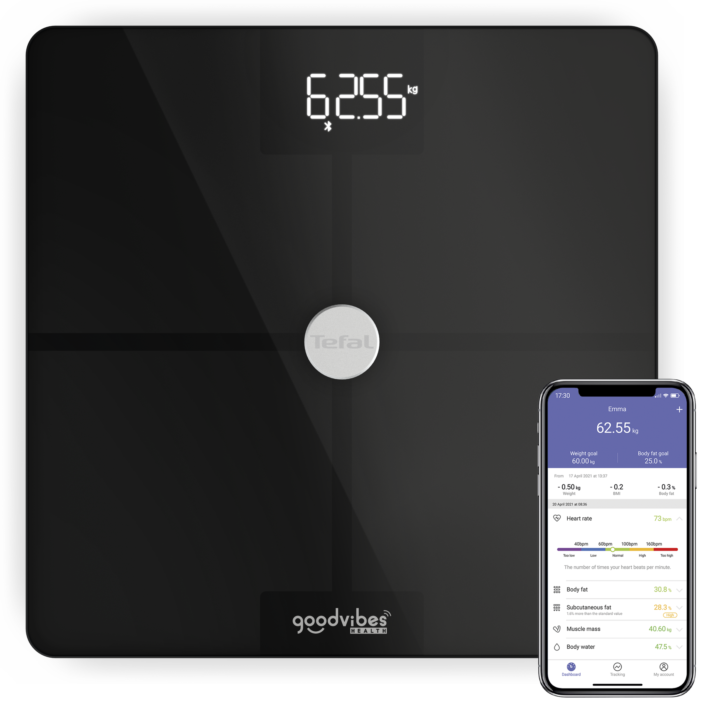 GoodVibes BM9660S1 Pèse-personne connecté