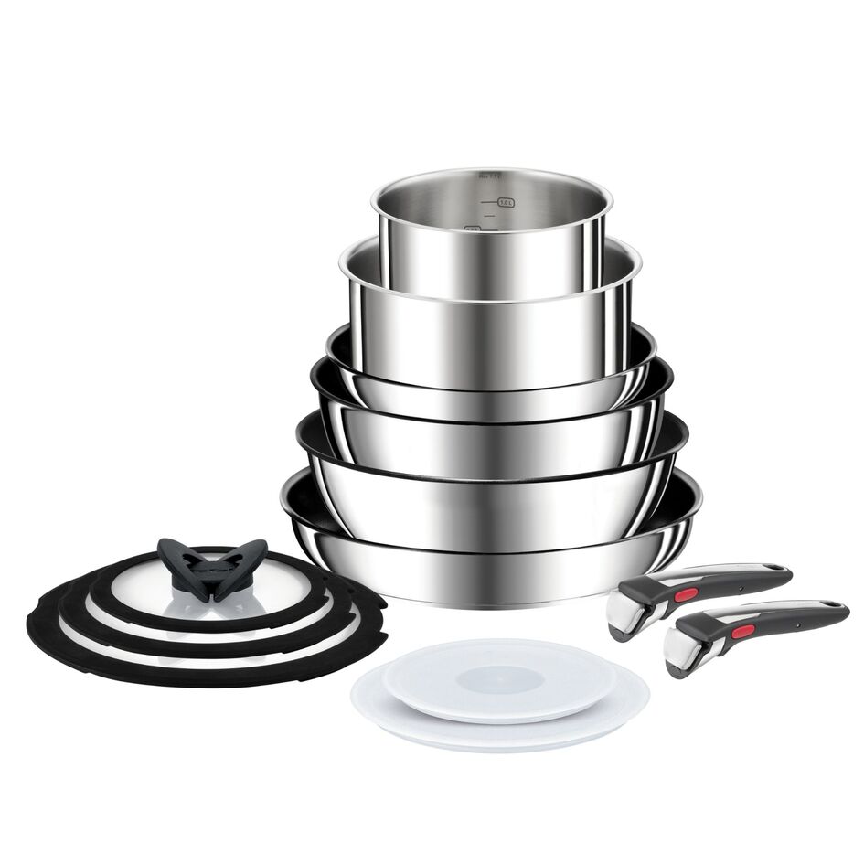 Ingenio Préférence On L9749432 13-delige inox set - Inductie | Ingenio roestvrij staal Ingenio Préférence On L9749432 13-delige inox set - Inductie | Ingenio roestvrij staal