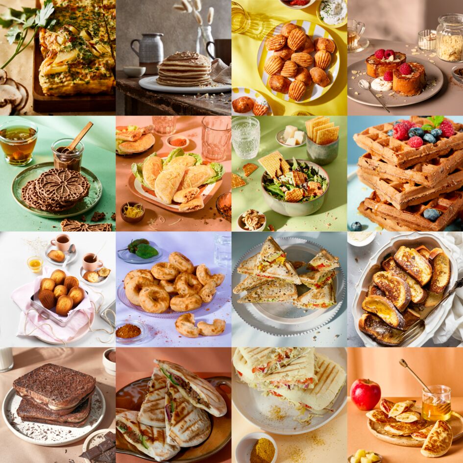 Snack Collection, Sandwich & Waffle Maker, 20 verfügbare Platten-Sets ...