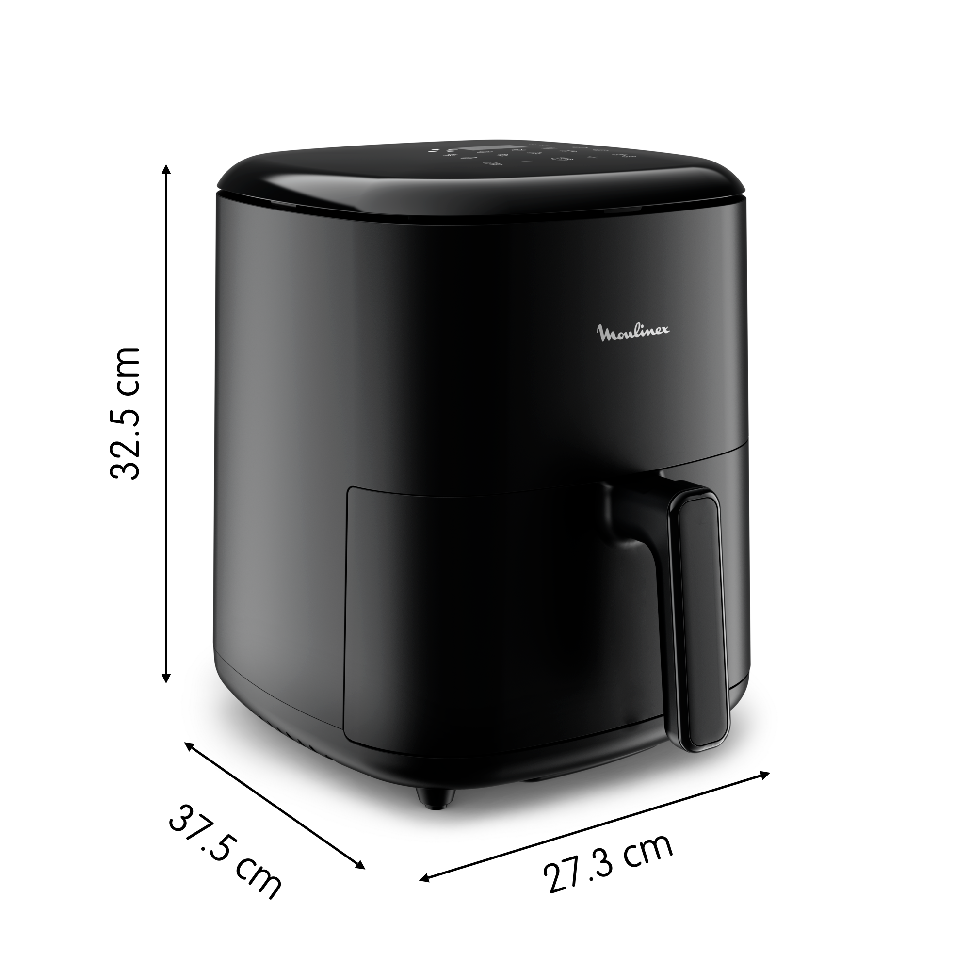 Freidora De Aire Easy Fry Max - 4L De Capacidad, 10 Programas Automáticos, Pantalla Táctil, 1350W