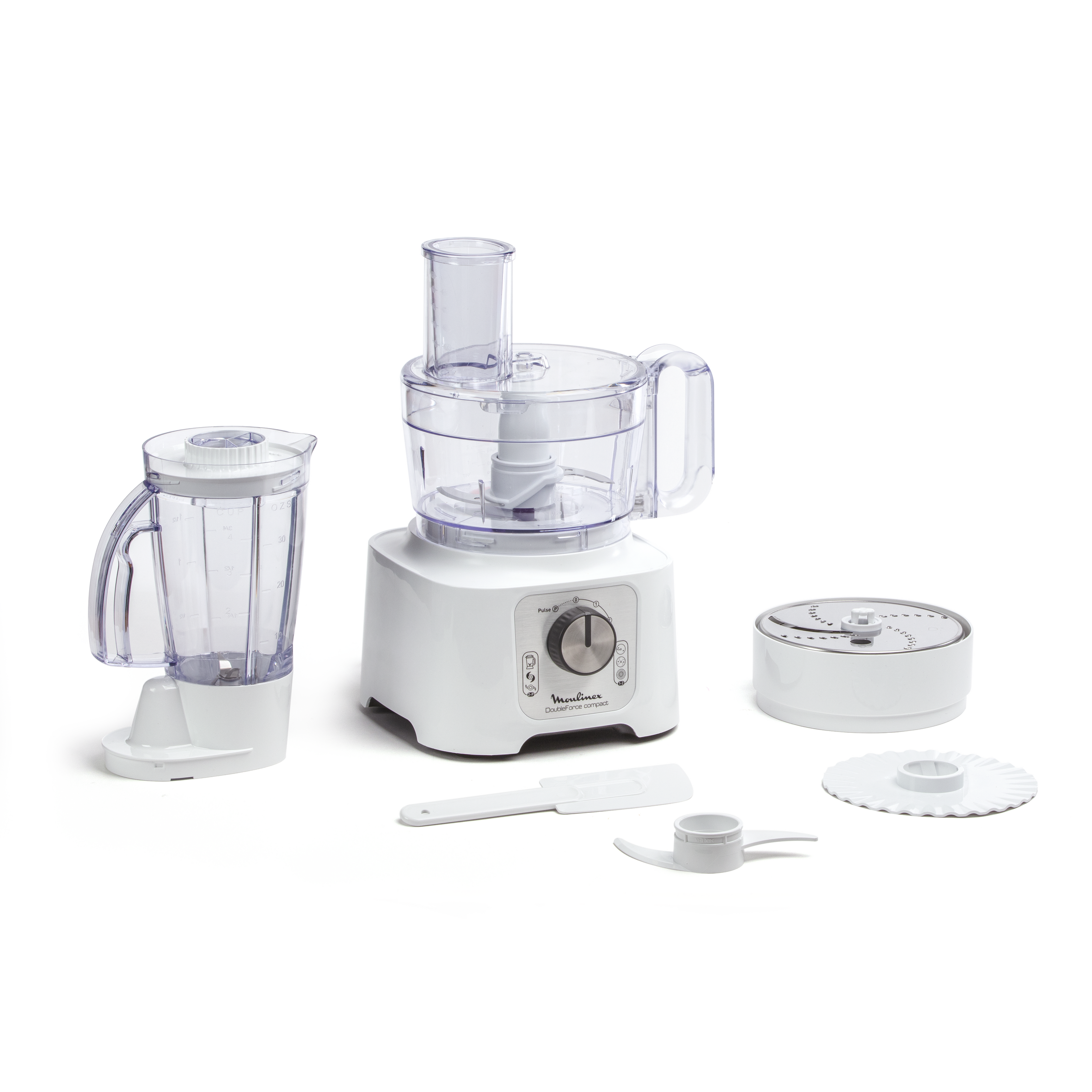 Double force compact 800 W blanc