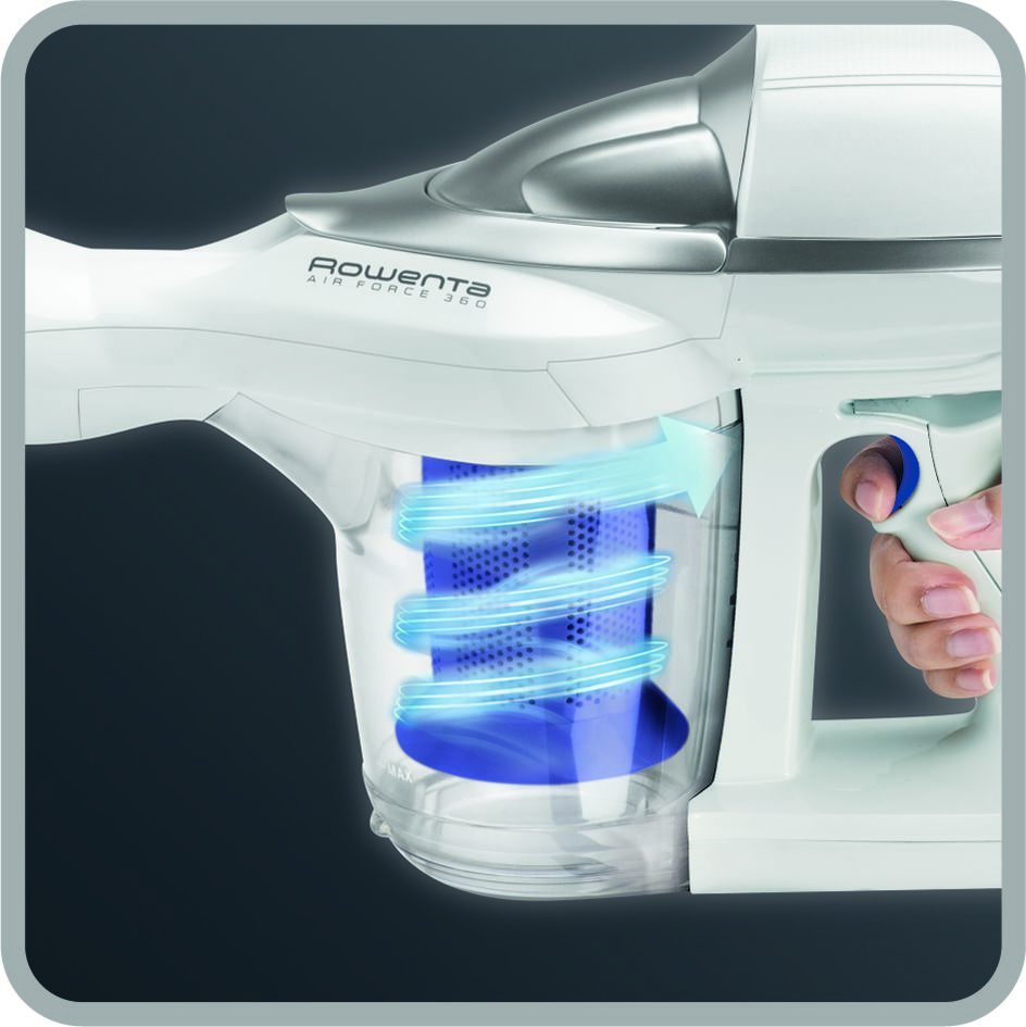 2 Filtres éponge Pour Aspirateur Rowenta Air Force 360 - Compatible RH9057WO/RH9059WO Etc.