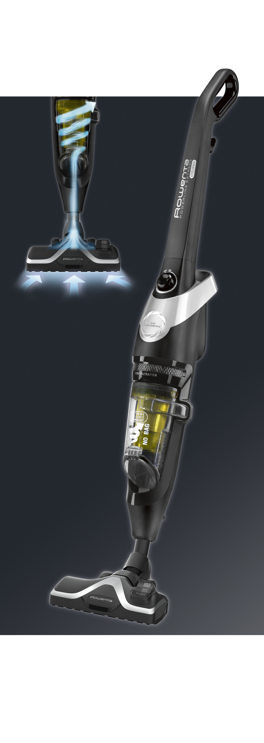 Rowenta Guscio Corpo Posteriore Scopa Aspirapolvere Powerline Rh8155 175220995200 - Foto 6