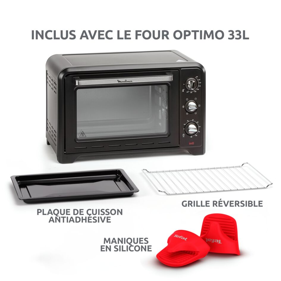Mini Four Moulinex Optimo 33L OX464810, Neuf Sous Emballage