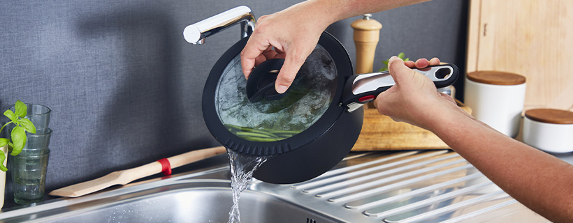 Promo Set 4 Pièces Ingenio Generous Cook Tefal chez Super U
