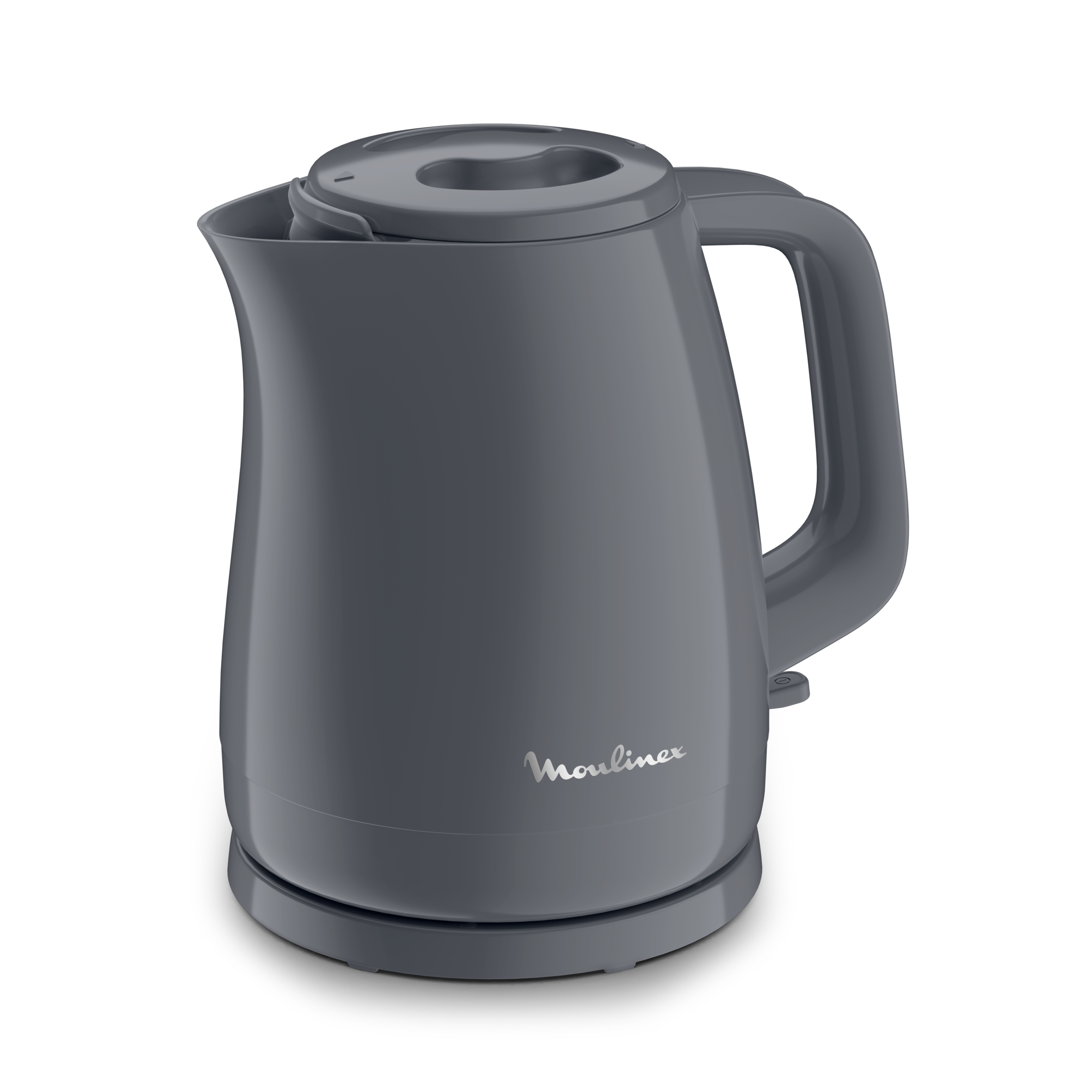 Bouilloire électrique PLAINO, 1,5 L, 2 400 W, Ébullition rapide, modèle gris