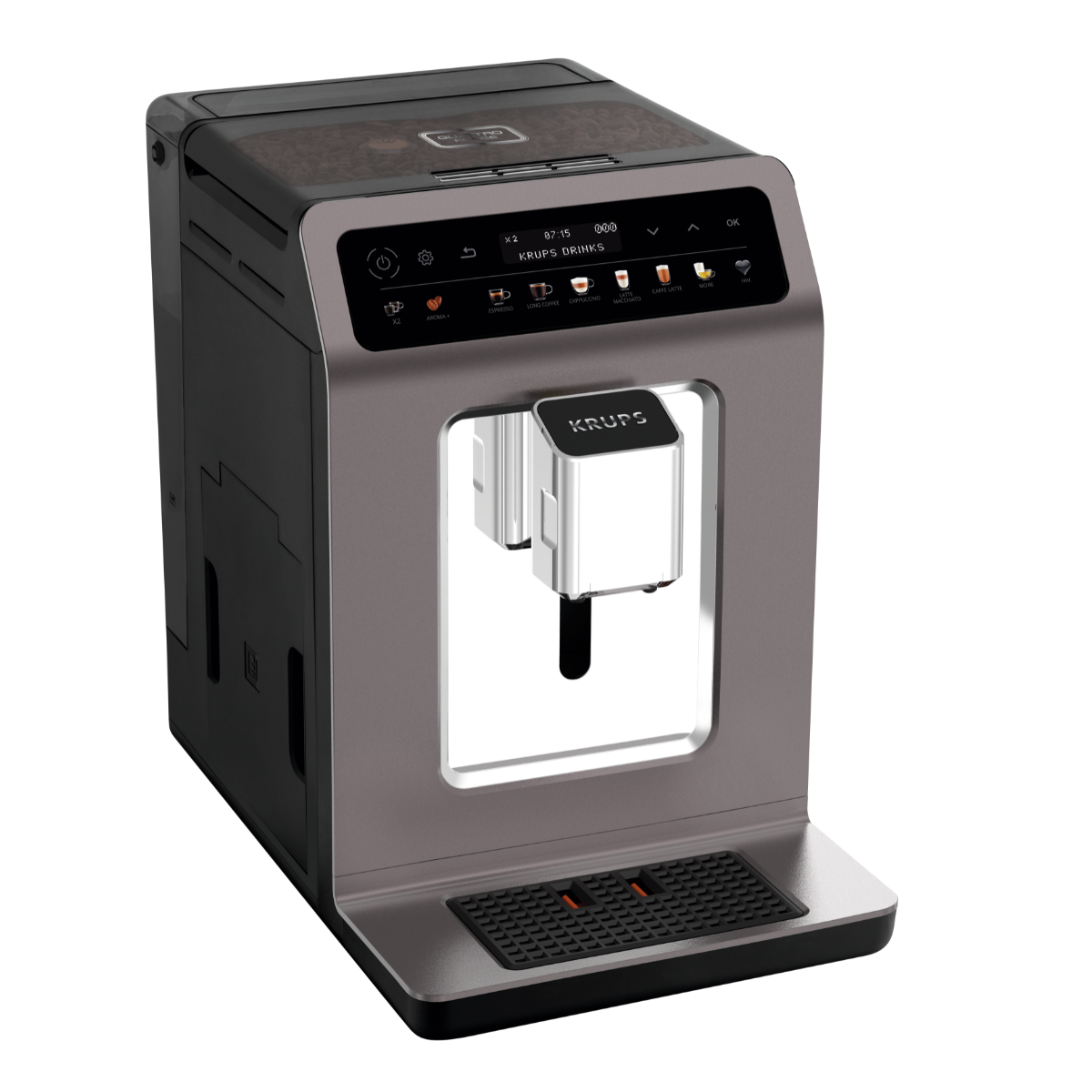 Krups Ea895n Evidence Kaffeevollautomat Meteor Graphit