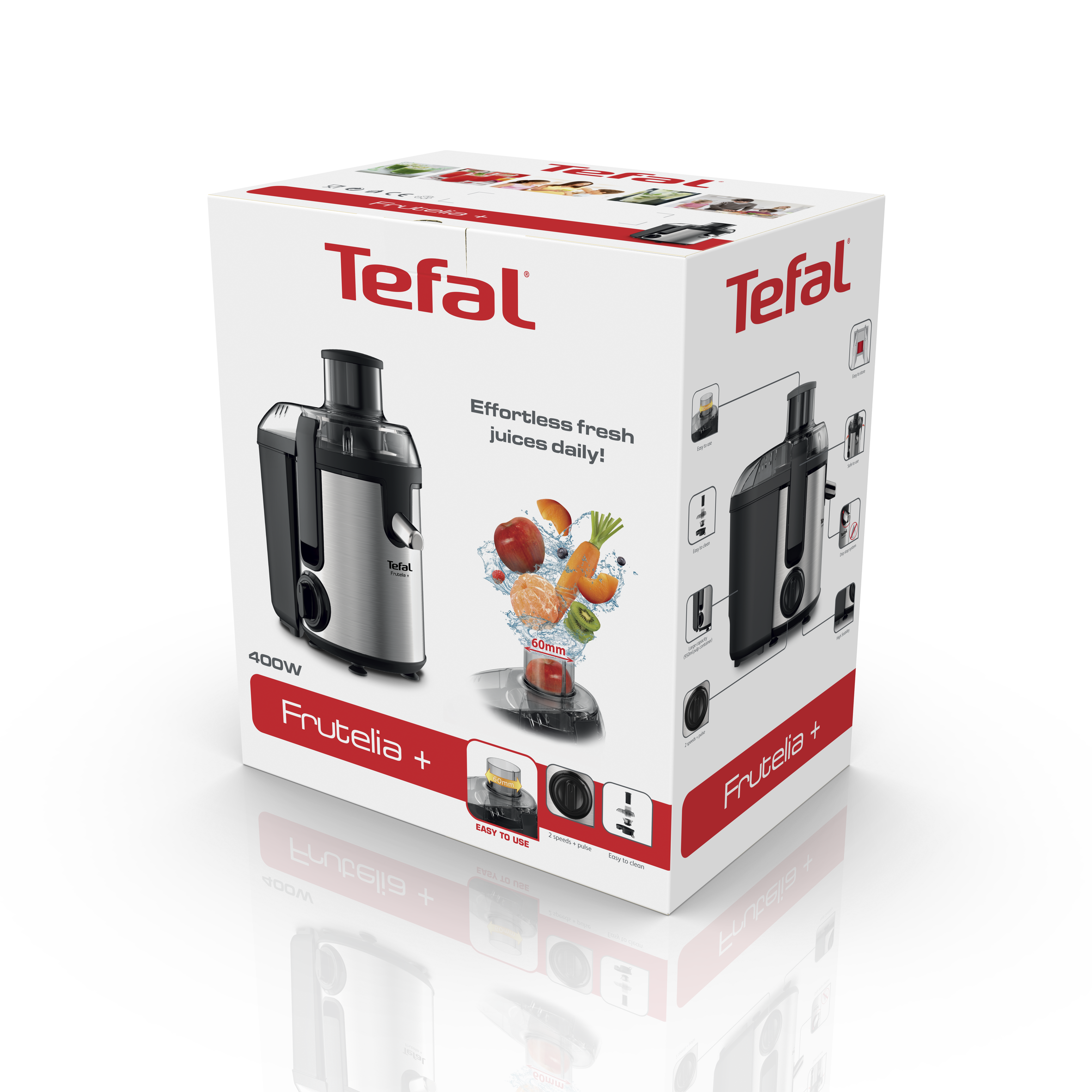 JUICER ZE420D38 400W BLACK | TEFAL