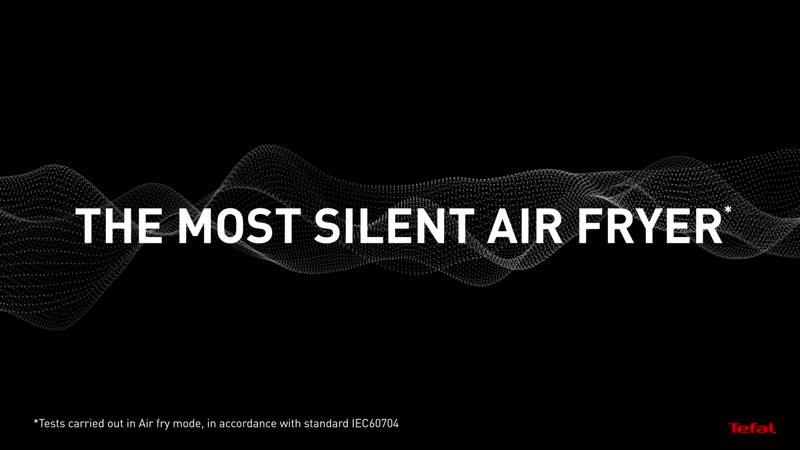 Easy Fry Silence s prozorčićem, friteza na vrući zrak, 5 L, Silent bešumna tehnologija, crna