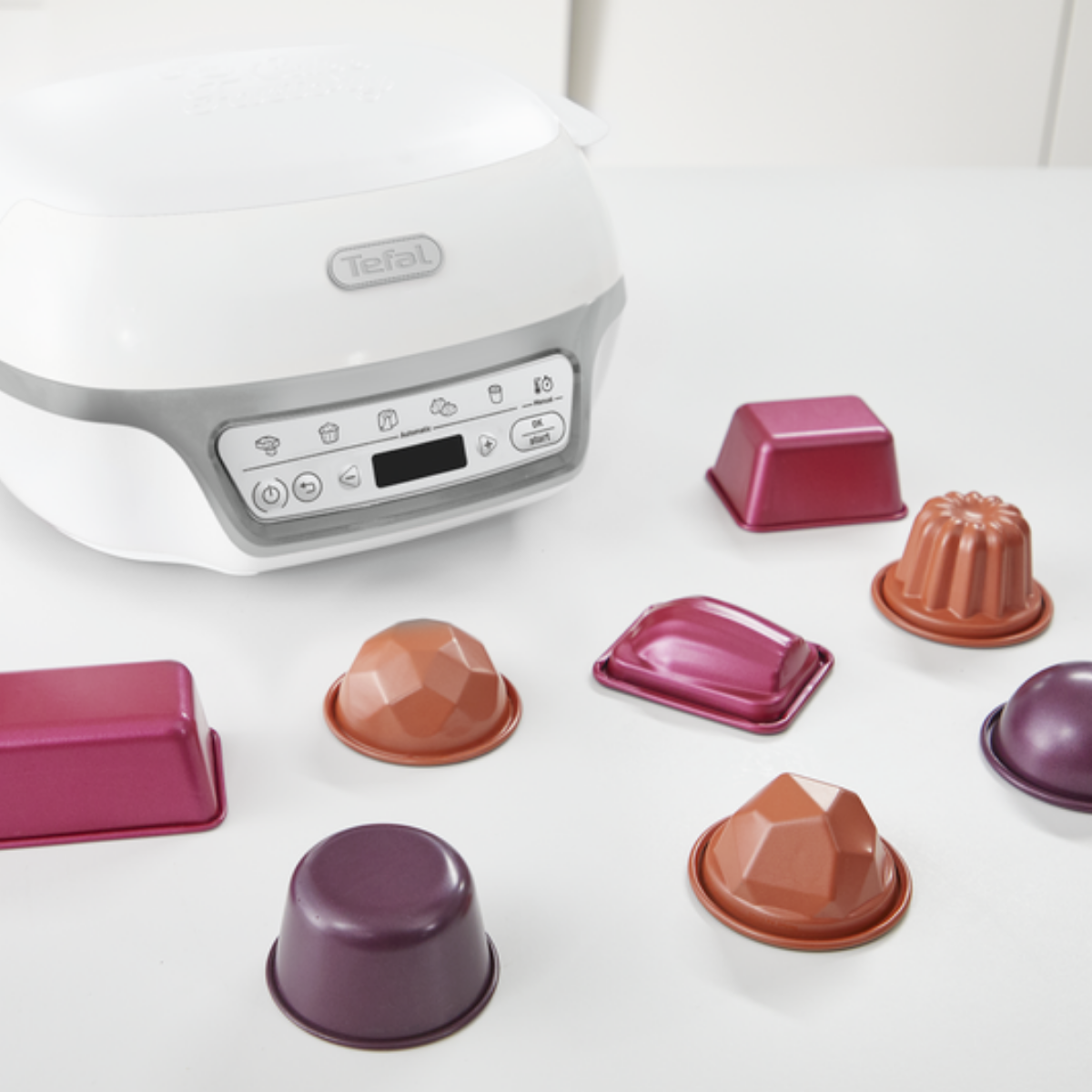 Cake Factory Délices Silver Maxi Pack KD8121 Cake Factory Tefal