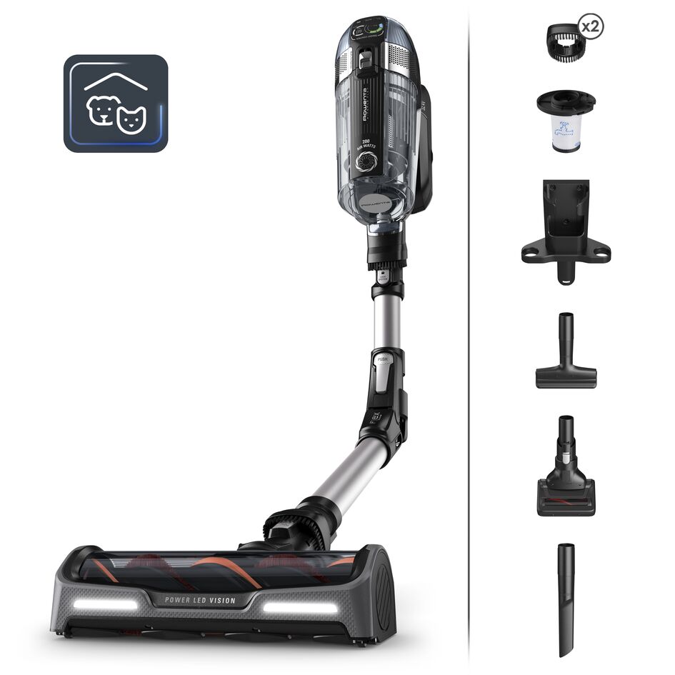 Rowenta X-Force Flex 14.60 Animal Care (RH9958WA): Kit Animal Care RH9958WA; no Aqua