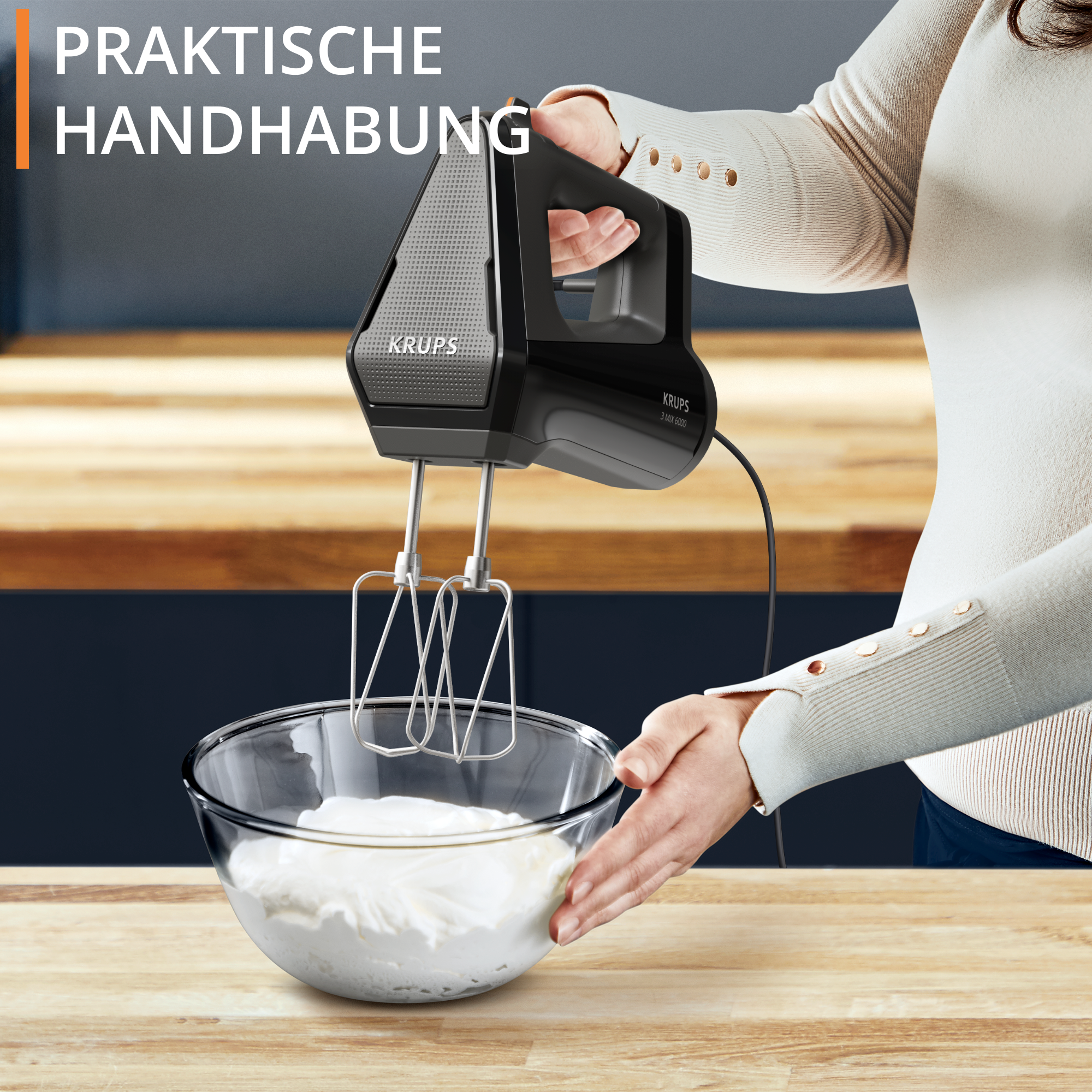Krups 3Mix 5500 Handmixer / 1 Rührstab fehlt | Kaufen auf
