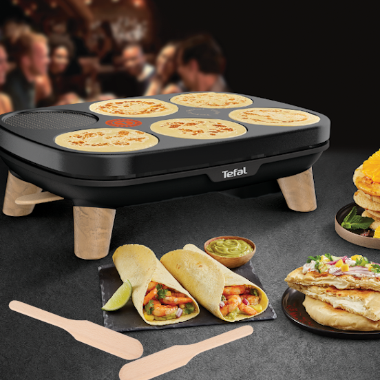 Crêpes Maker für süße und herzhafte Pfannkuchen | Tefal