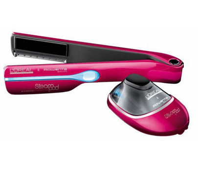 STEAMPOD ALISADOR A VAPOR FÚCHSIA 