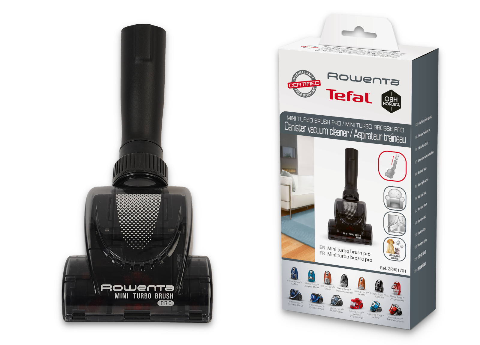 Brosse Delta parquet SILENCE FORCE (ZR901801) pour Aspirateur ROWENTA Brosse Delta parquet SILENCE FORCE (ZR901801) pour Aspirateur ROWENTA