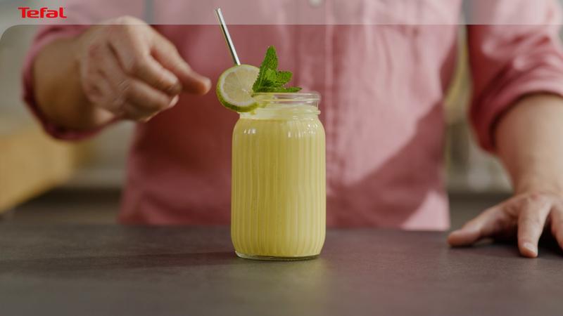 Tefal BL871A31 PerfectMix High Speed blender Powelix mestechnologie voor snelle resultaten, gemakkelijk te reinigen, krachtige blender, 2 l, thermoresistente glazen kan Dune