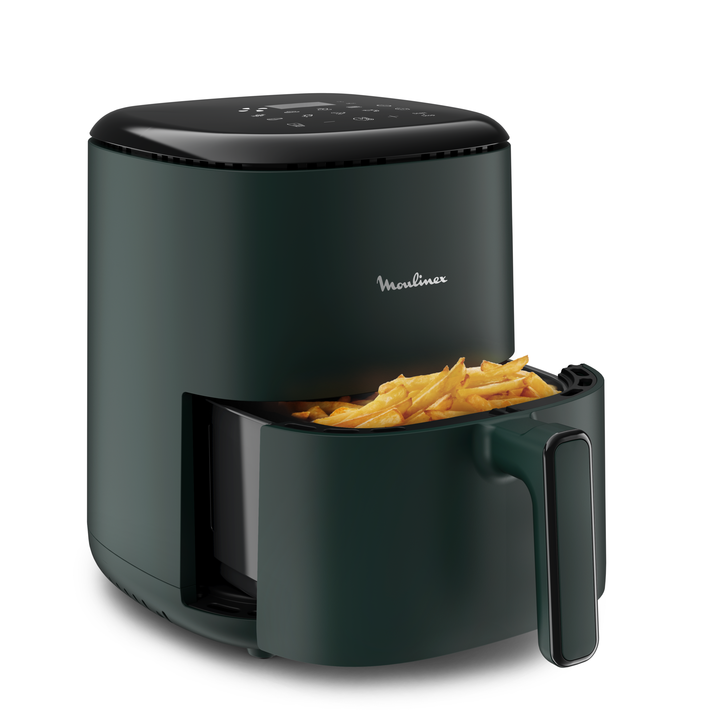 Easy Fry Compact, Air Fryer,  3 L (4 pers.), Panneau digital, 10 programmes, Vert Forêt