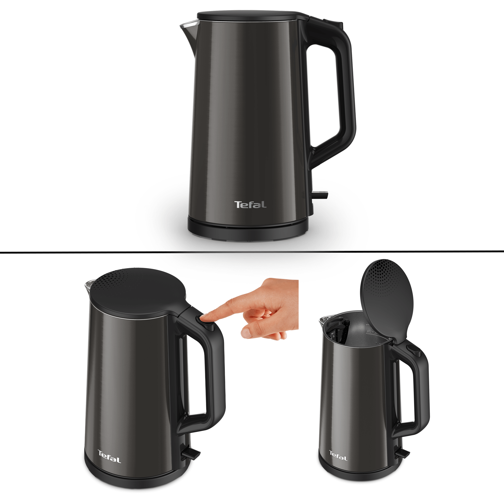 Czajnik elektryczny TEFAL DOUBLE LAYER 1,5l  KI583E10