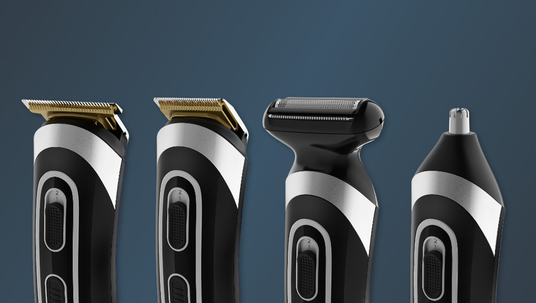 Peigne De Rechange Pour Tondeuse Barbe Rowenta TN5120 - Bleu, Lavable, Usage Sec/humide - Neuf