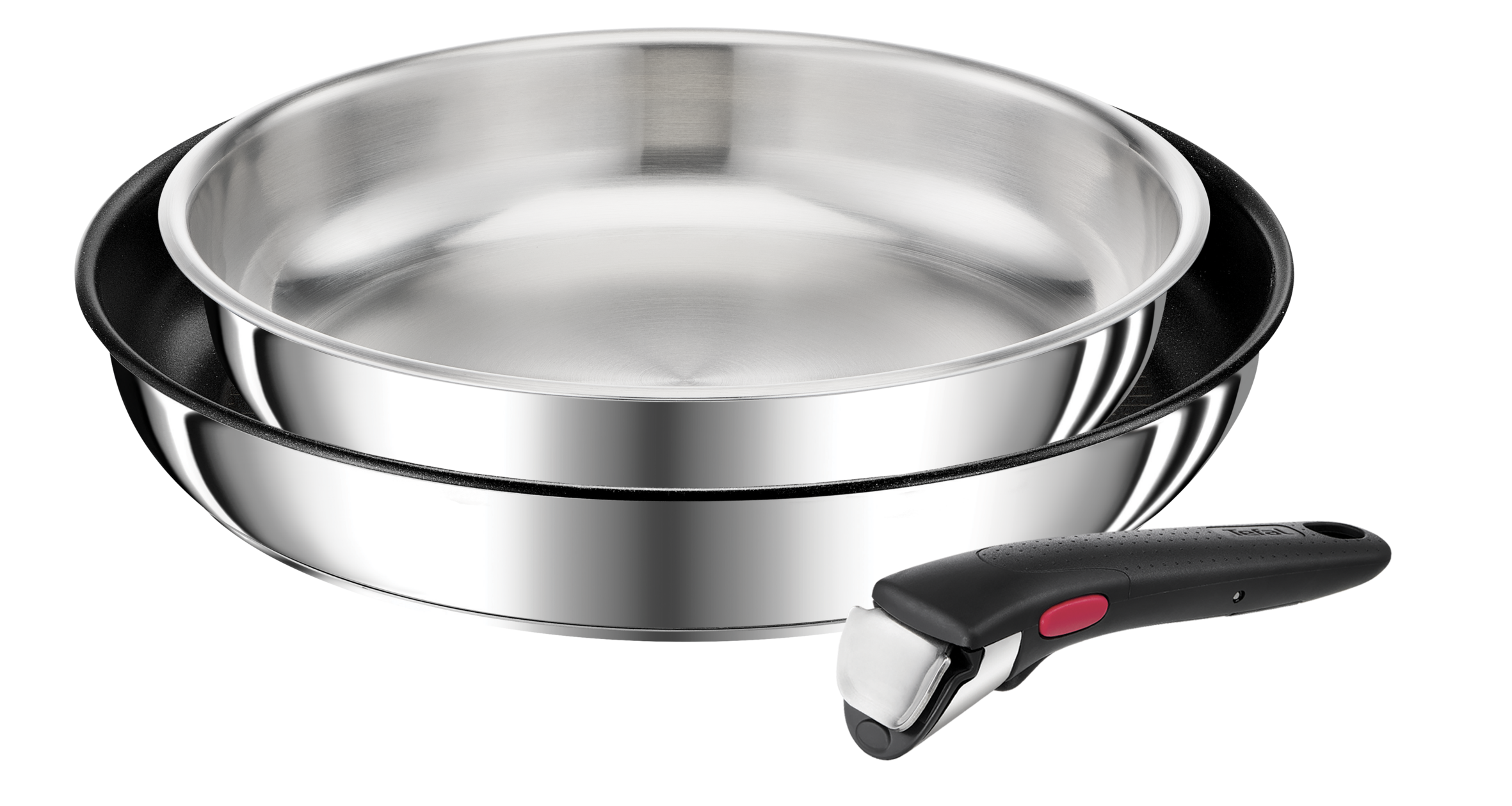 Set De Cuisson Tefal Ingenio Induction – 6 Pièces – Titanium/Inox – Fabriqué En France – NEUF