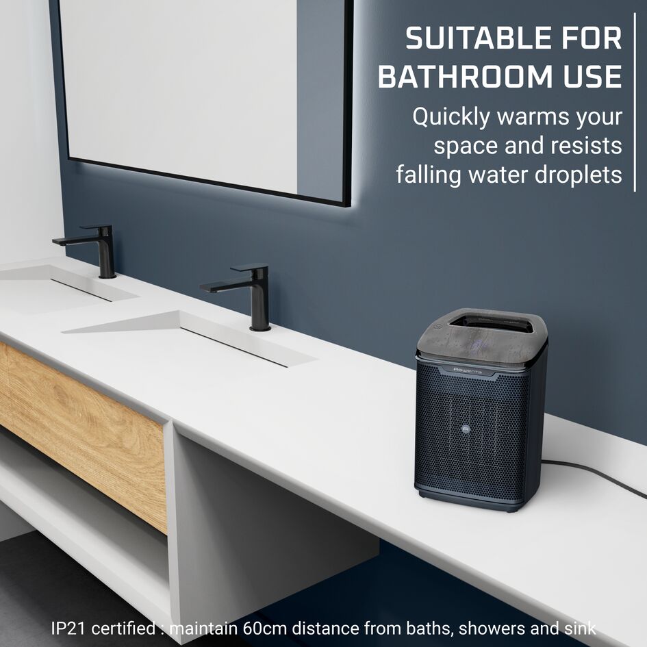 Intense Comfort + Aqua, Termoventilatore da bagno, 2000 W
