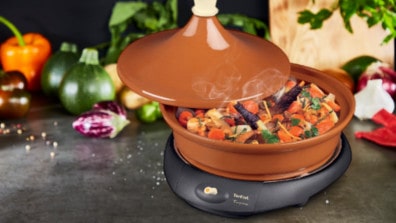 Tajine électrique Tefal - Couleur Rouge - Comme Neuf (sans Emballage)