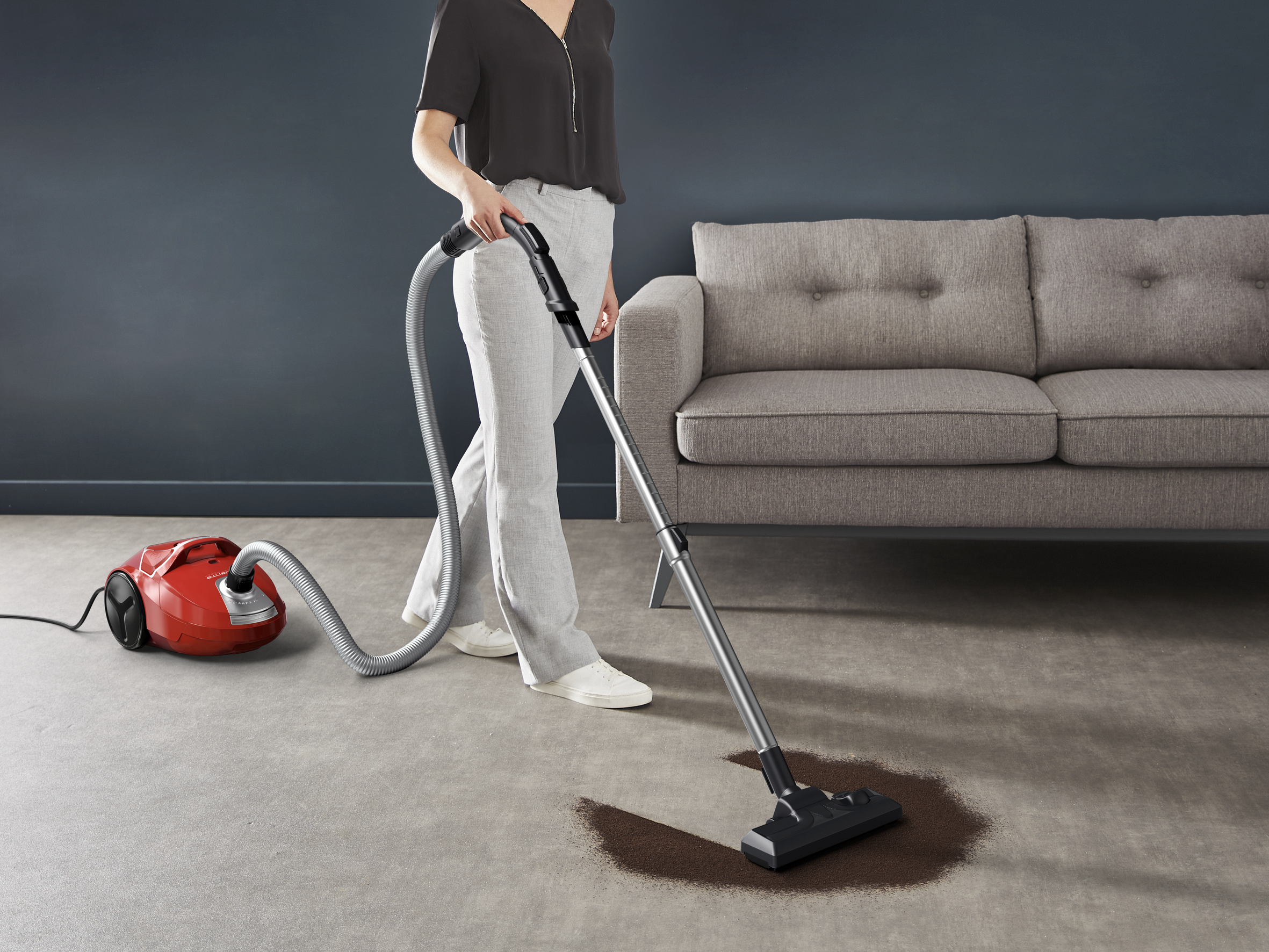 Rowenta RO3953 Copact Power Aspiradora Con Bolsa, 750 W, 3 Litros, 79 - Foto 11