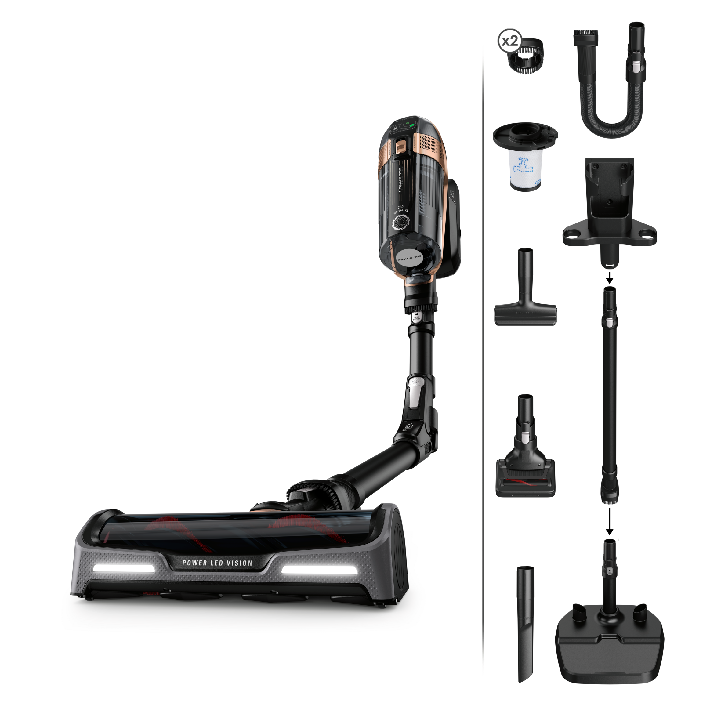 Rowenta X-Force Flex 15.60 RH99F1 Produktbild